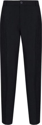 A|X Armani Exchange Donkerblauwe Chino Broek - Heren - Slim Fit Broeken - Blauw - W32 - Linnen - Broeken