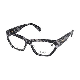Liu Jo Glasses, female, Black, 56 MM, Black Grey Textured Eyeglasses Lj2792