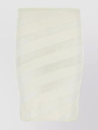 Gimaguas skirt viscose blend elastic waistband