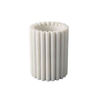 Be Home Waterloo Marble Bottle Holder in White at Nordstrom
