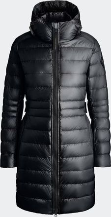 Canada Goose Manteau &agrave; capuchon Cypress Black Label (Femmes, Black, TTTG)