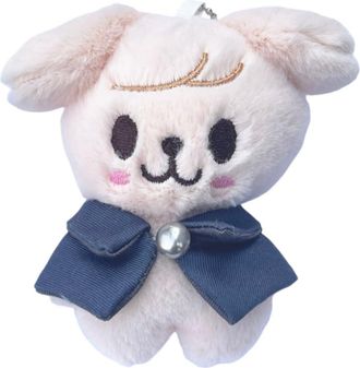 Generic Sk-zoo Plush Keychain STAY Keyring with cloak magic school 10 cm stray-kids Wolf Chan Jiniret Bbokari Key Chain Pendant (Puppym)
