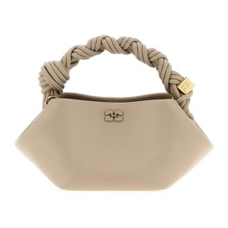 Ganni Dames, Tassen, Beige, Maat: ONE Size Leer