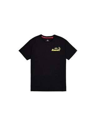 Alpha Industries T-Shirt ALPHA INDUSTRIES Pearl Harbor Backprint T-Shirt, Herren, Gr. XL, schwarz, Obermaterial: 100% Baumwolle, Shirts T-Shirt