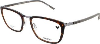 Flexon Mens Tortoise Oval Eyeglass Frames E1139