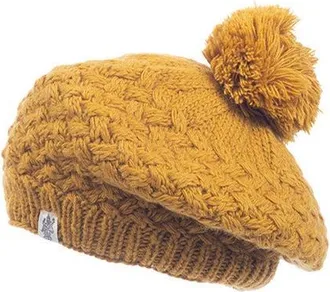 Nirvanna Designs Bliss Beret in Honey at Nordstrom