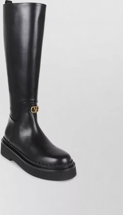 Valentino Garavani knee high boots vlogo signature platform