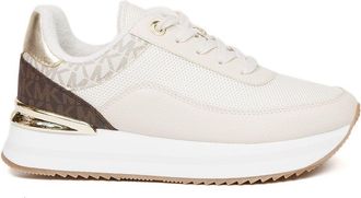 Michael Kors Womens Trainers Brown Multi Pu - Size 38.5 EU/IT