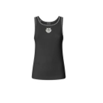 Pinko Sleeveless Tops, female, Black, Size: M Sleeveless Top