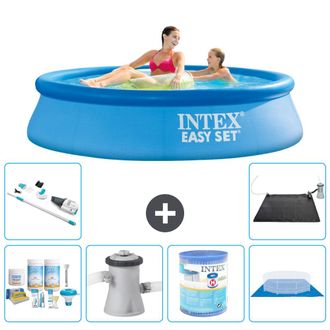Intex Piscina Easy Set Redonda - 244x61 Cm - 7-piezas S40431