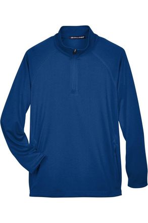 Devon & Jones Stretch Tech-Shell Compass Quarter-Zip Pullover