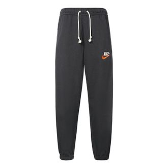 Nike Trend Capsule Series Sports Breathable Training Casual Bundle Feet Long Pants Black DM5272-045