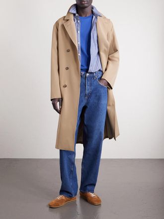 A.P.C. Logo-Embroidered Cotton-Jersey T-Shirt