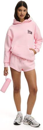 Cotton On Womens Active Plush Micro Short in Cherry Dream at Nordstrom, Size Small