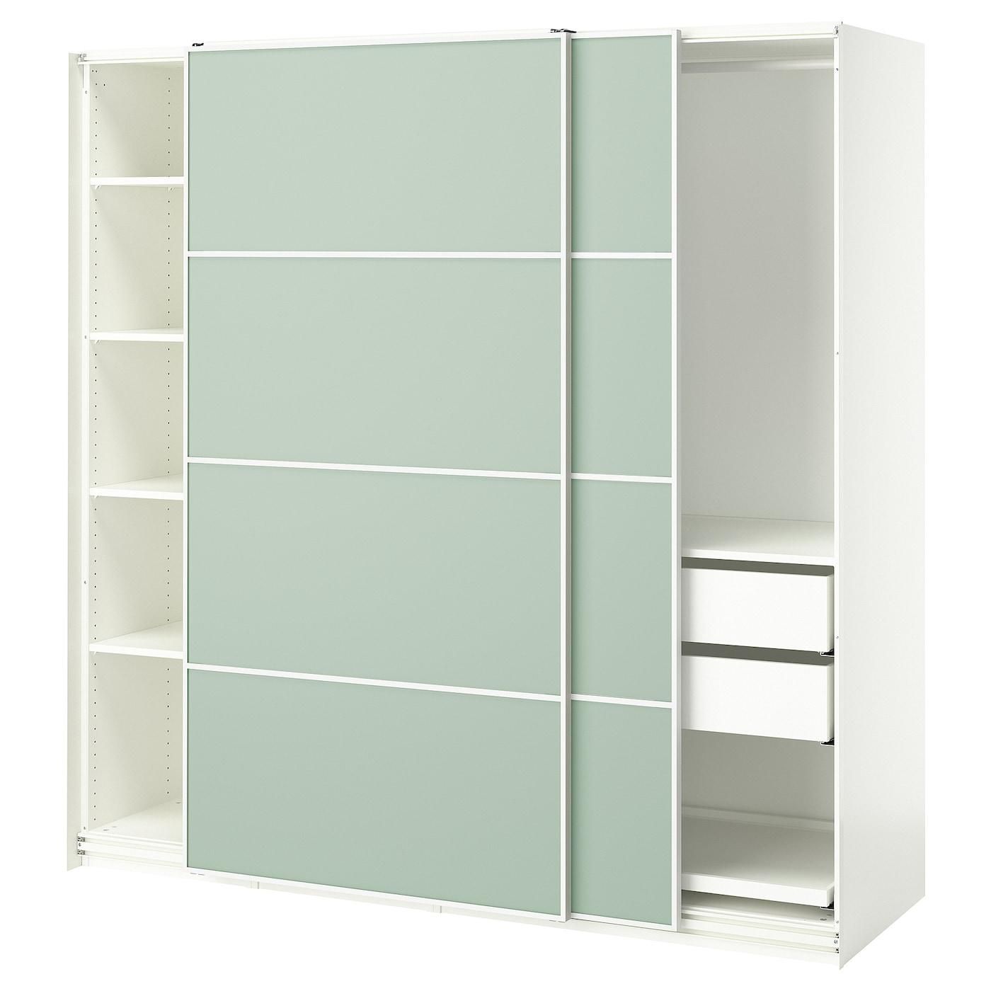 ikea pax / mehamn kleiderschrank mit schiebetüren ab 595,00