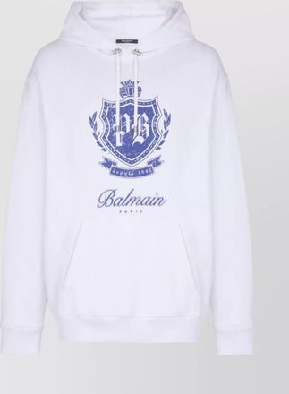 Balmain hooded sweater kangaroo pocket