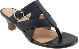 Trotters Nikki Kitten Heel Flip Flop in Navy at Nordstrom, Size 9.5