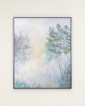 John-Richard Twilight Lake Canvas Print