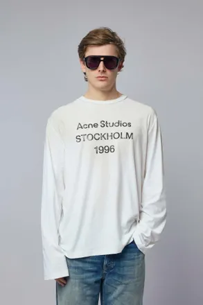 Acne Studios Sprayed Logo T-shirt