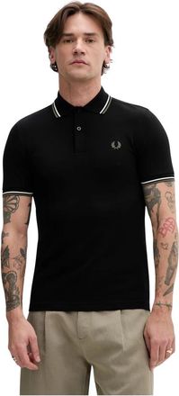 Fred Perry Polo Shirts - Heren - Polos - Zwart - L - Tops