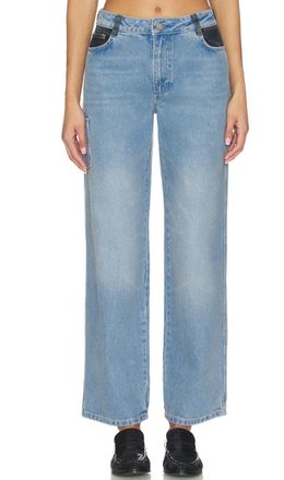 Damson Madder Drew Straight Jean In Lapis
