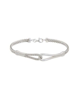 Meshmerise 18K Gold 0.12 Ct. Tw. Diamond Bracelet