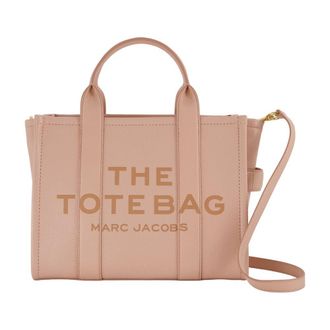 Marc Jacobs Womens The Medium Tote Leather Pink Cowhide Totes-shopping-bags