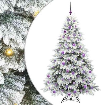 vidaXL &Aacute;rbol De Navidad Artificial Con 300 Led 180 Cm Pe Y Pvc Vidaxl