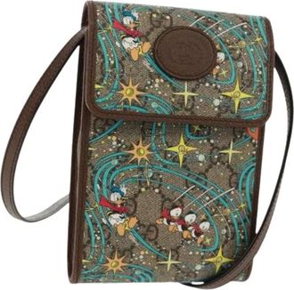 Gucci Pre-owned Cross Body Bags, female, Multicolor, Size: ONE SIZE Pre-owned Vintage Cross Body Bag
