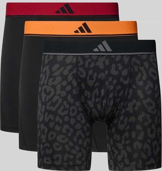 adidas Trunks im 3er-Pack mit elastischem Logo-Bund in Black, Gr&ouml;&szlig;e XXL