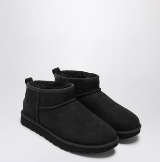 UGG Classic Ultra Mini Black Boot