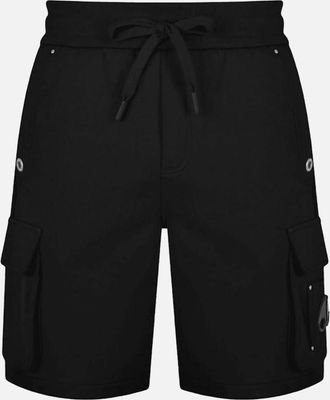 Moose Knuckles Mens Cotton Hartsfield Black Cargo Shorts - Size: 32/30/31