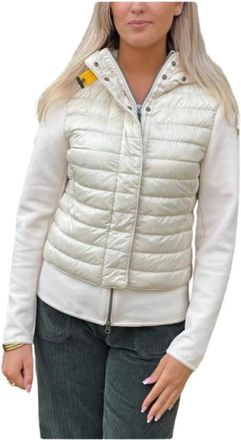 Parajumpers Lorita Down Jacket - Dames - Gewatteerde jassen - Wit - M - Katoen - Jassen