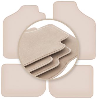 OEM Alfombrillas Beige Premium Para: Fiat Uno Hatchback 1983-2001