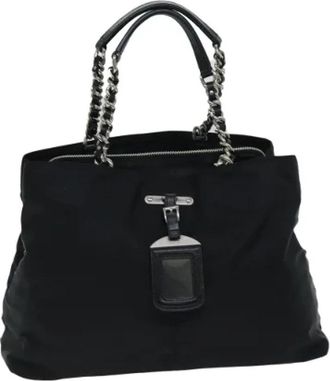 Prada Pre-owned Nylon totes - Dames - Vintage Shopper - Zwart - ONE Size - Nylon - Vintage
