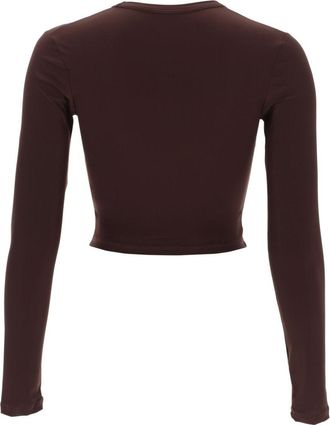 Jil Sander Logo-Embroidered Tank Top - Brown