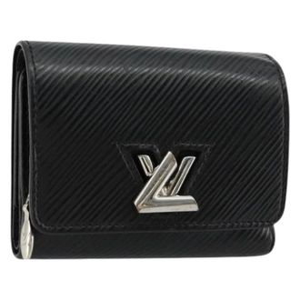 Louis Vuitton Pre-owned Wallets, female, Black, Size: ONE SIZE Pre-owned Epi Leather Wallet