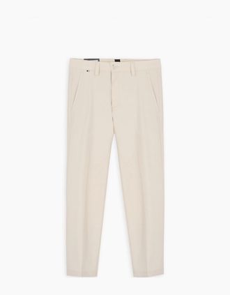 HUGO BOSS Mens H KENT TROUSERS - White - Size: 34