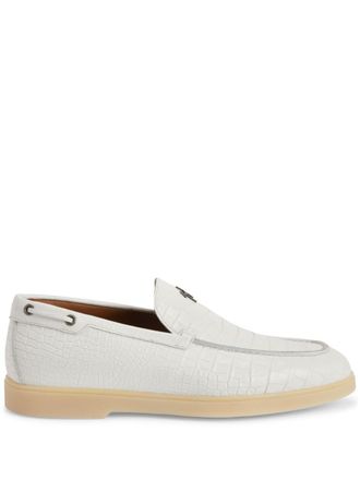 Giuseppe Zanotti Mocassini The Maui - Bianco