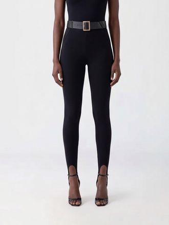 Self Portrait Pants Woman color Black