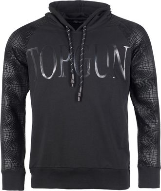 Top Gun Hoodie Zwart Schoonheid TG20192010