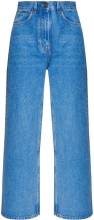 Etro wide-leg high-rise jeans - women - Cotton - 27 - Blue