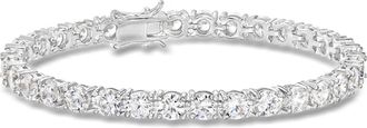 Ross-Simons CZ Tennis Bracelet in Sterling Silver