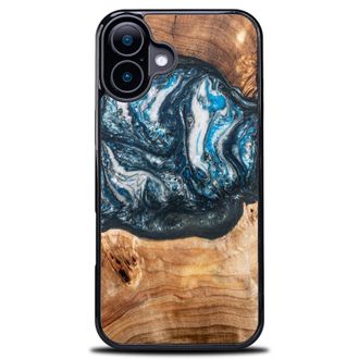 OEM Funda &Uacute;nica Bewood Para Iphone 16 - Planetas - Tierra