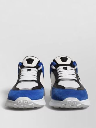 Versace canvas low-top sneakers