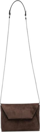 Brunello Cucinelli Suede Chain-link Cross Body Bag