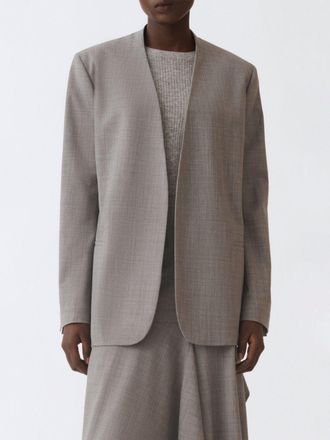 Fabiana Filippi Blazer minimal Fabiana Filippi in misto lana vergine