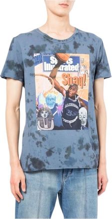 Alchemist Indigo Blue Tie-Dye Graphic T-Shirt