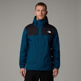 The North Face Mens Antora Jacket - Teal Nylon - Size Medium