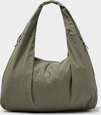 Le 31 Mens Crinkled nylon half-moon bag Imported from Seoul